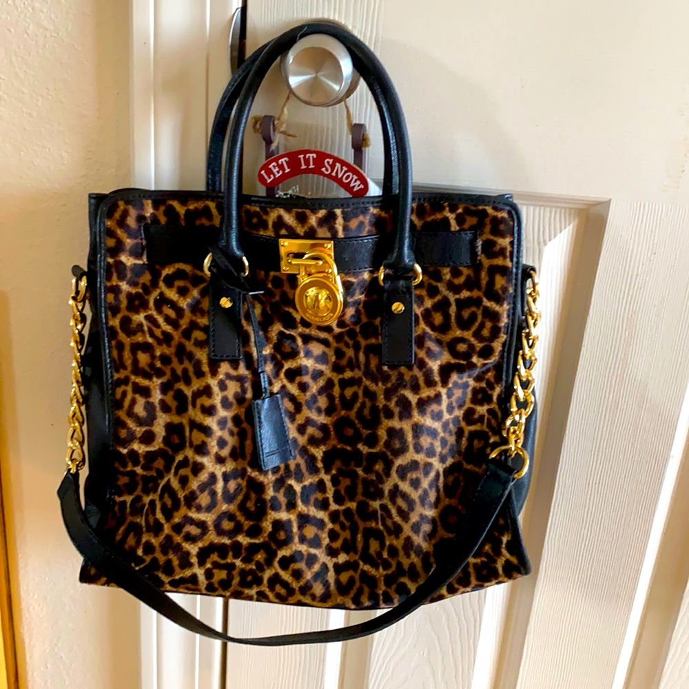 Michael Kors Leopard Purse & Wallet